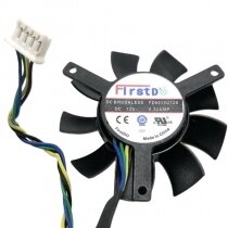 Firstd FD5010U12S DC 12V 0.22AMP 4 Wires Brushless Axial Cooling Fan
