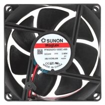 Sunon Maglev PF80252V3-1000C-A99 DC 24V 2.88W 2 Wires Axial Cooling Fan