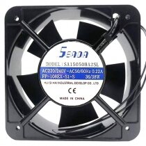 SENDA SA15050HA2SL AC 220/240V 0.22A 36/38W 2 Wires Axial Cooling Fan