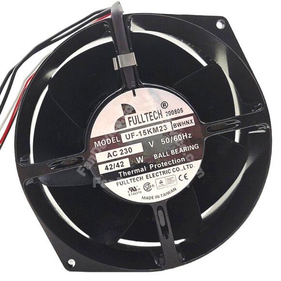 FULLTECH UF-15KM23 BWHNX AC 230V 42W Ball Bearing Axial Cooling Fan