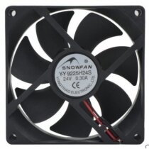 SNOWFAN YY9225H24S DC 24V 0.30A 2 Wires Axial Cooling Fan