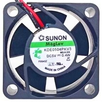 Sunon Maglev KDE0504PKV3 DC 5V 0.4W 2 Wires Axial Cooling Fan
