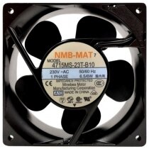 NMB-MAT 4715MS-23T-B10 AC 230V 6.5/6W Impedance Protected Axial Fan