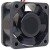 Sanyo Denki 109P0424H602 DC 24V 0.07A 2 / 3 Wires Axial Cooling Fan
