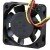 Nidec UltraFlo U40X12MMZ7-53Z992 DC 12V 0.07A 3 Wires Axial Cooling Fan