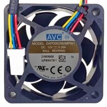 AVC DAPD0625B2MP001 DC 12V 0.38A 4 Wires Waterproof Axial Cooling Fan
