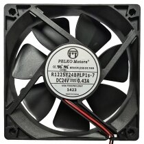 PELKO Motors R1225Y24BPLP1s-7 24V 0.43A 12025 DC Brushless Axial Fan
