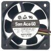 Sanyo Denki 109R0648J401 DC 48V 0.12A 3 Wires 6025 Axial Cooling Fan