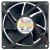 Y.S.TECH NYW08025024BSS 24V 0.23A 2 Wires DC Brushless Axial Fan
