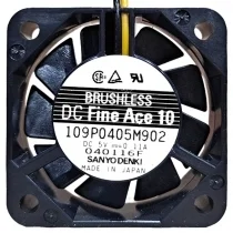 Sanyo 109P0405M902 5V 0.11A DC Brushless 2 Wires Axial Cooling Fan