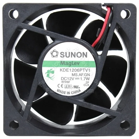 Sunon KDE1206PTV1 MS.AF.GN 12V 1.7W 2 / 3 Wires Maglev Cooling Fan