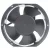 SAN JUN SJ1751HE2 200-240V 0.40A 2 Wires Ball Bearing Cooling Fan