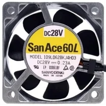 Sanyo 109L0628KJ4H03 DC 28V 0.23A 4 Wires Axial Cooling Fan