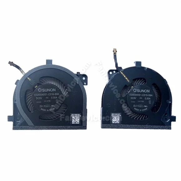 CPU & GPU Fan for Dell Pro 13 Premium PA13250 0DF4NM 0JP1J2