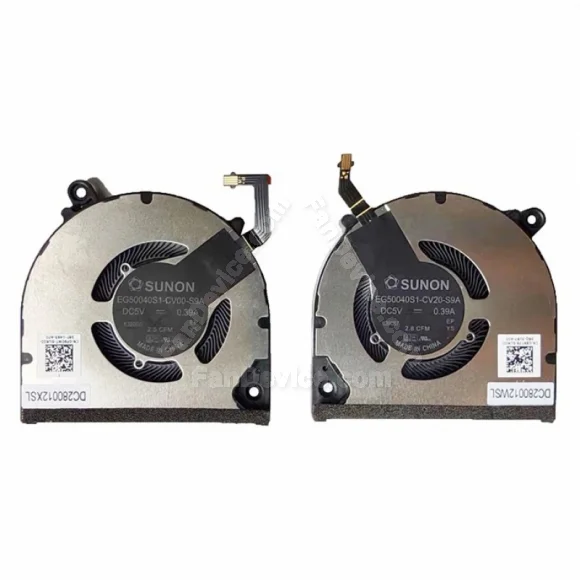 CPU & GPU Fan for DELL Latitude 14-9000 9440 2-in-1 0F90WT 0XRT76
