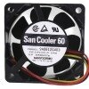 Sanyo Denki San Cooler 60 9A0612G403 DC 12V 0.24A 6025 Axial Cooling Fan