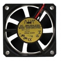 ADDA AD0612MS-D70GL DC 12V 0.11A 2 Wires Axial Cooling Fan