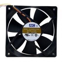 AVC DA12025B12L DA12025B12L P005 DC 12V 0.30A 2 Wires / 3 Wires / 4 Wires Axial Cooling Fan