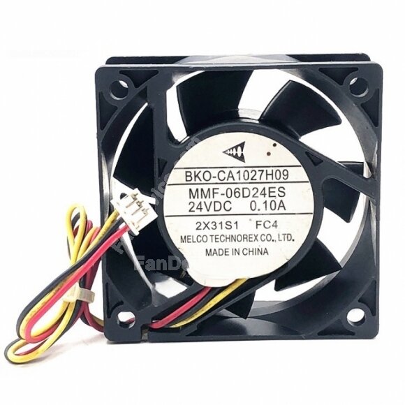 Mitsubishi MMF-06D24ES DC 24V 0.10A 2 Wires / 3 Wires Axial Cooling Fan