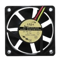 ADDA AD0612HB-D70GL DC 12V 0.13A 2 Wires / 3 Wires Axial Cooling Fan