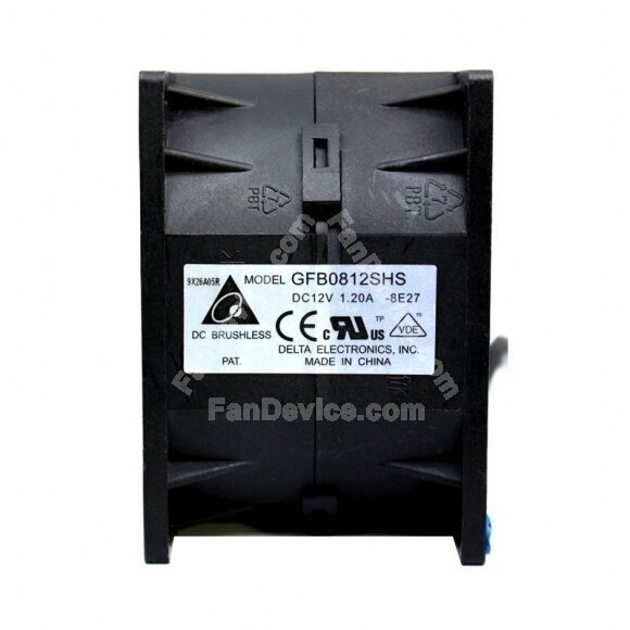 Delta GFB0812SHS DC 12V 1.20A 8 Wires Axial Cooling Fan