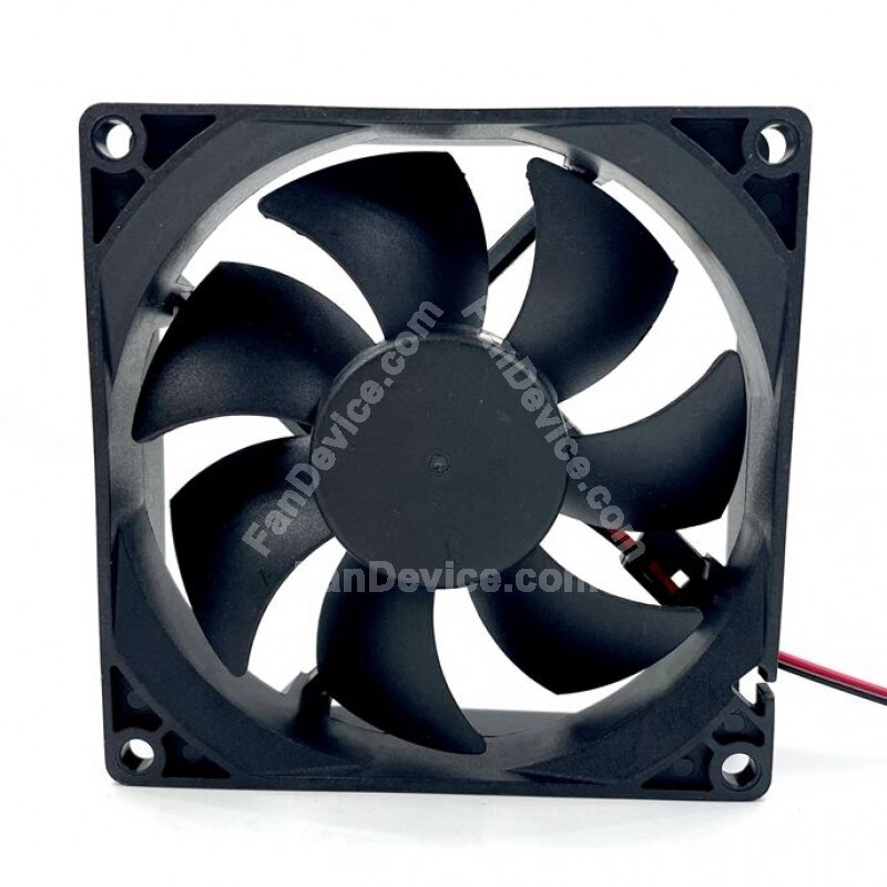 thumbnail image 2 of Delta AFB0924VH 92mm 24V 0.4A 2-Pin PC Cooling Fan – 1700 RPM, 67CFM, Ball Bearing 2 of 6