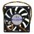 JAMICON KF0715H1SABR DC 12V 0.41A 2 Wires / 3 Wires Axial Cooling Fan