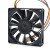 AVC DS08015B12U DC 12V 0.60A 2 Wires / 3 Wires / 4 Wires Axial Cooling Fan