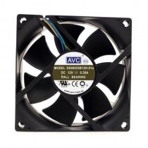 AVC DS08025B12H DC 12V 0.30A 2 Wires / 3 Wires / 4 Wires Axial Cooling Fan