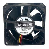 Sanyo Denki San Ace 80 9G0824G1D07 DC 24V 0.56A 8038 Axial Cooling Fan