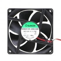 Sunon EE80251B1-0000-G99 DC 12V 1.7W 2 Wires / 3 Wires Axial Cooling Fan