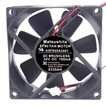 Matsushita ASF865A2401 DC 24V 160mA 2 Wires / 3 Wires Axial Cooling Fan