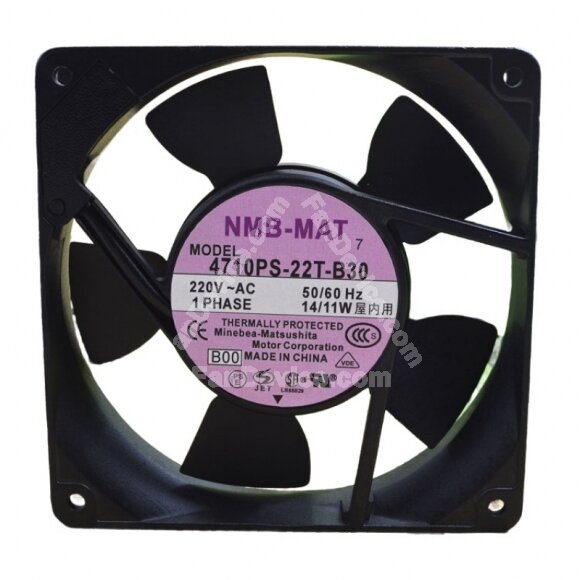 NMB-MAT 4710PS-22T-B30 AC 220V 14/11W Axial Cooling Fan