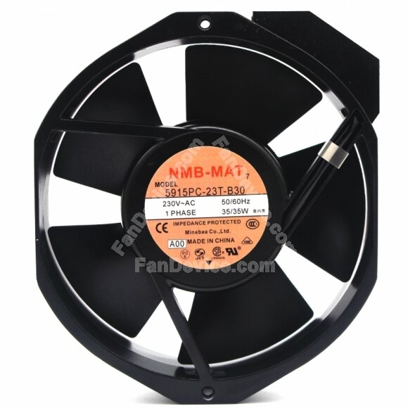 NMB-MAT 5919PC-20T-B30 AC 230V 35W 17238 Impedance Protected Axial Cooling Fan