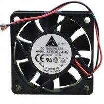 Delta AFB0624HB DC 24V 0.12A 2 Wires / 3 Wires Axial Cooling Fan
