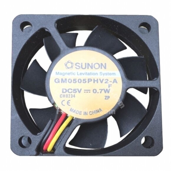 Sunon GM0505PHV2-A DC 5V 0.7W 2 Wires / 3 Wires Axial Cooling Fan