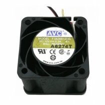 AVC F3828B12HB DC 12V 0.3A 3 Wires Axial Cooling Fan
