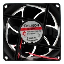 Sunon ME80251V1-000C-A99 DC 12V 1.7W 2 Wires Axial Cooling Fan