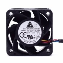 Delta FFB0412UHN DC 12V 0.81A 2 Wires / 3 Wires / 4 Wires Axial Cooling Fan