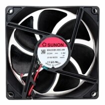Sunon EE92252BX-000C-A99 DC 24V 2.4W 2 Wires Axial Cooling Fan