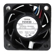 NMB 04028DA-12S-BWH DC 12V 1.50A 4028 Axial Cooling Fan