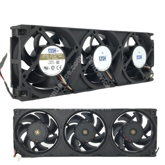 AVC DPPB0825B2G DC 12V 4.50A 8025 Axial Cooling Fan