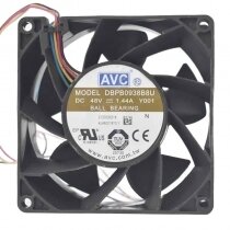 AVC DBPB0938B8U DC 48V 1.44A 9038 Axial Ball Bearing Cooling Fan