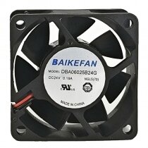 BAIKE DBA06025B24G DC 24V 0.19A 6025 Axial Cooling Fan