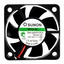 Sunon GM1205PHVX-A DC 12V 1.9W 2 Wires Axial Cooling Fan