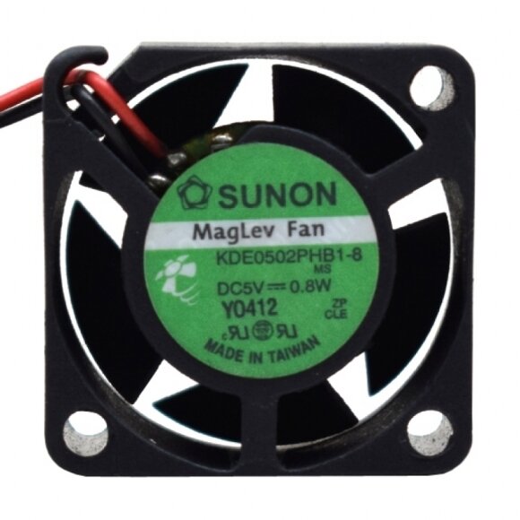 Sunon KDE0502PHB1-8 DC 5V 0.8W 2 Wires Axial Cooling Fan