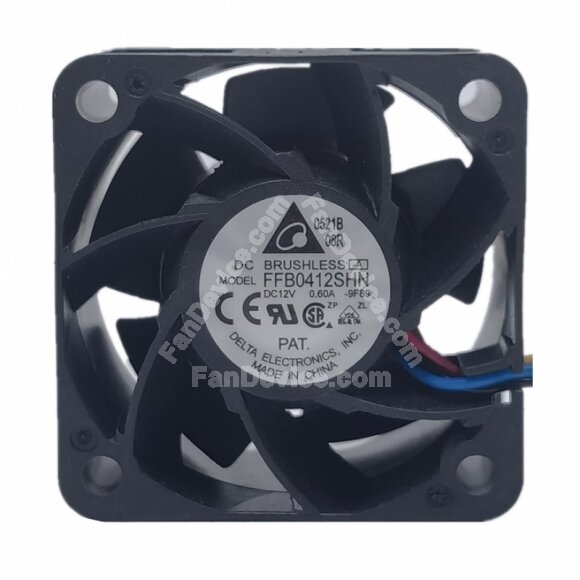 Delta FFB0412SHN DC 12V 0.60A 2 Wires / 3 Wires / 4 Wires Axial Cooling Fan