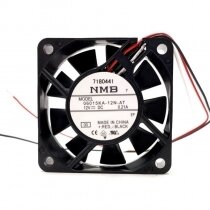 NMB 06015KA-12N-AT DC 12V 0.21A 3 Wires Axial Cooling Fan