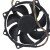 Delta AUB0912HH DC 12V 0.40A 9225 Axial Brushless Cooling Fan