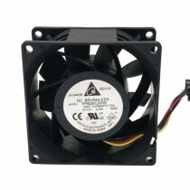 Delta PFB0812XHE DC 12V 4.65A 2 Wires / 3 Wires / 4 Wires Axial Cooling Fan